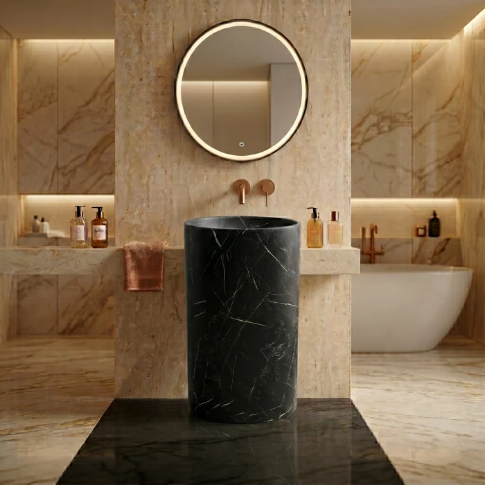 Marble architectural space